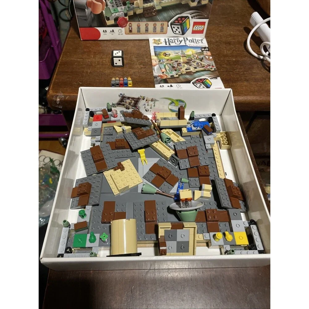 LEGO 3862 Harry Potter Hogwarts Board Game RETIRED